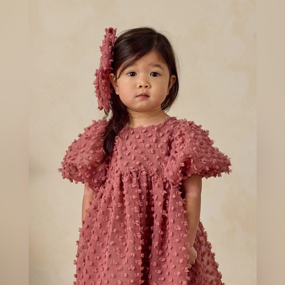 Noralee Luna Raspberry Dress & Matching Bow - Picture 2 of 8